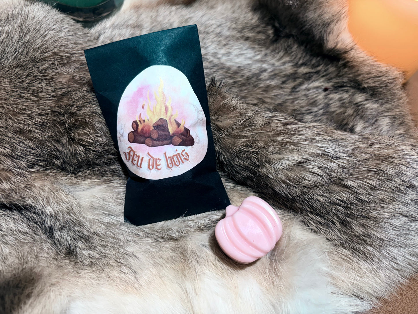 Fondant parfum Feu de bois