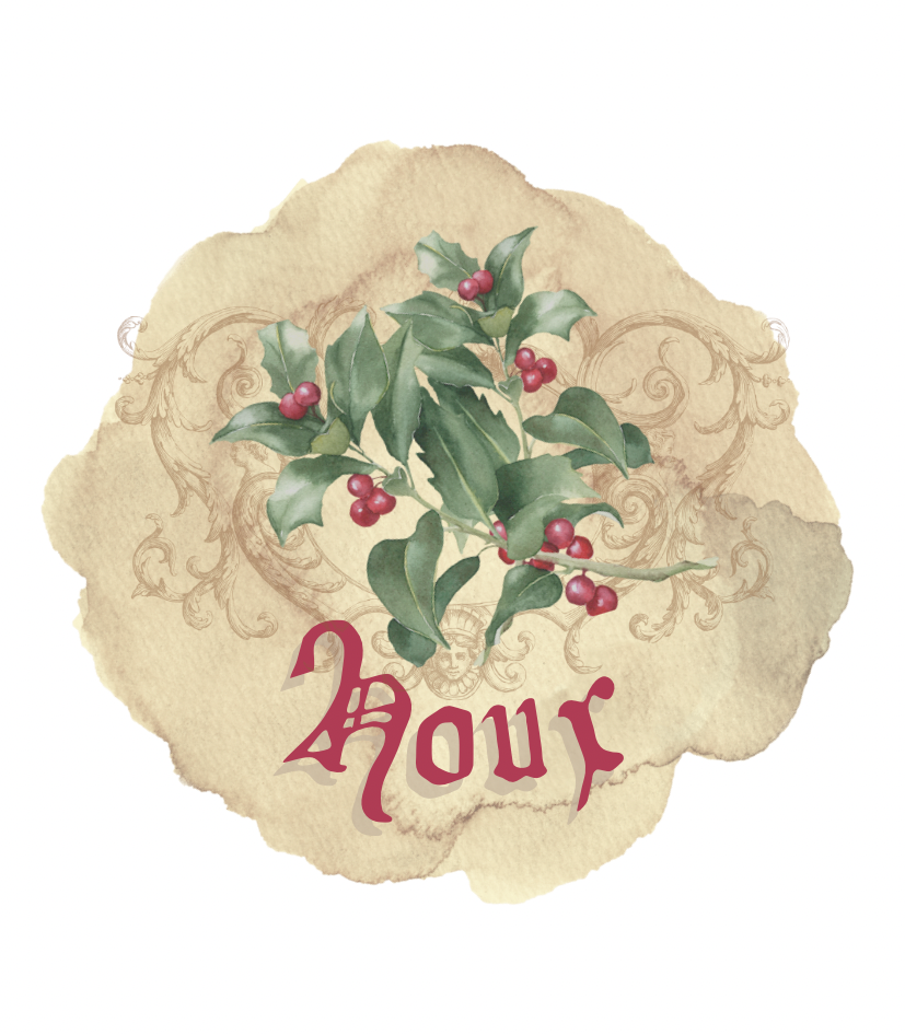 Bougie médiévale parfum Houx