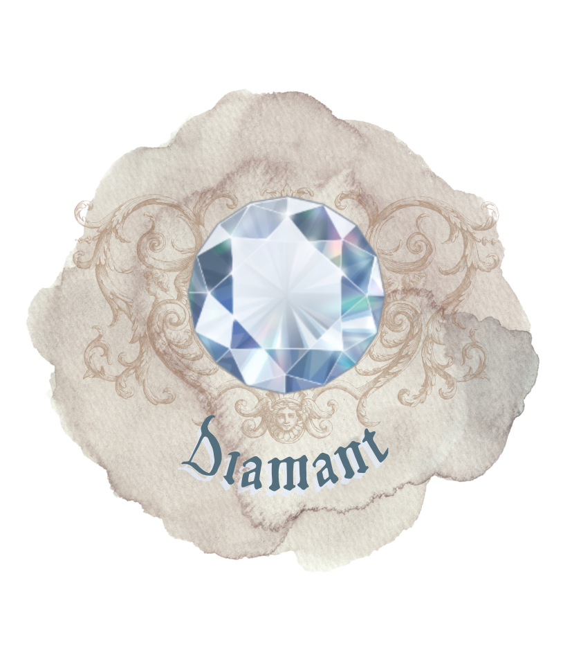 Bougie médiévale parfum Diamant