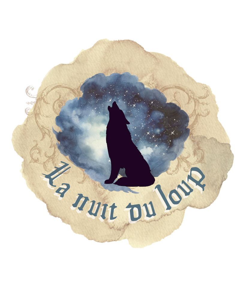 Bougie médiévale La nuit du Loup