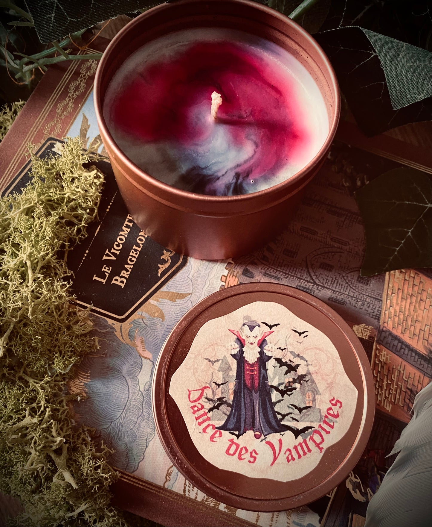 Bougie médiévale dance des vampires