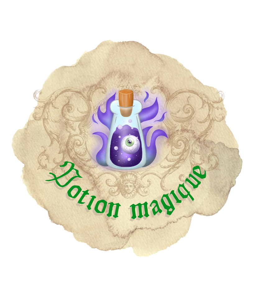 Mini bougie médiévale parfum Potion magique