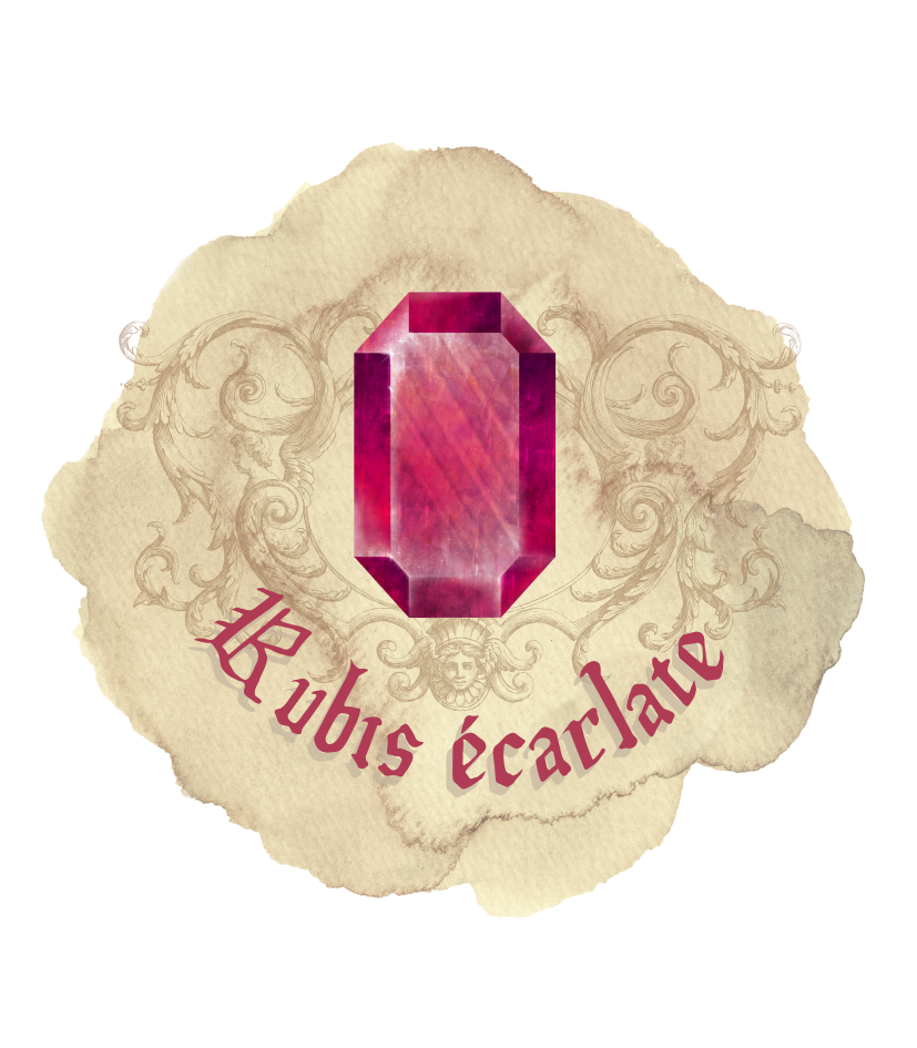 Bougie médiévale parfum Rubis écarlate