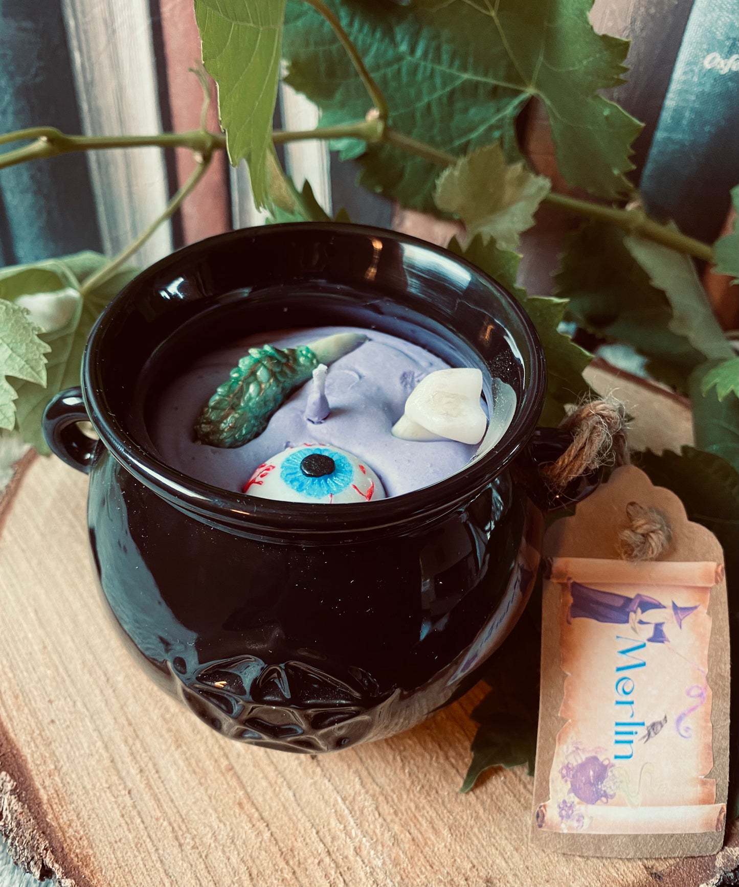 Bougie « légende de Merlin » parfum potion magique