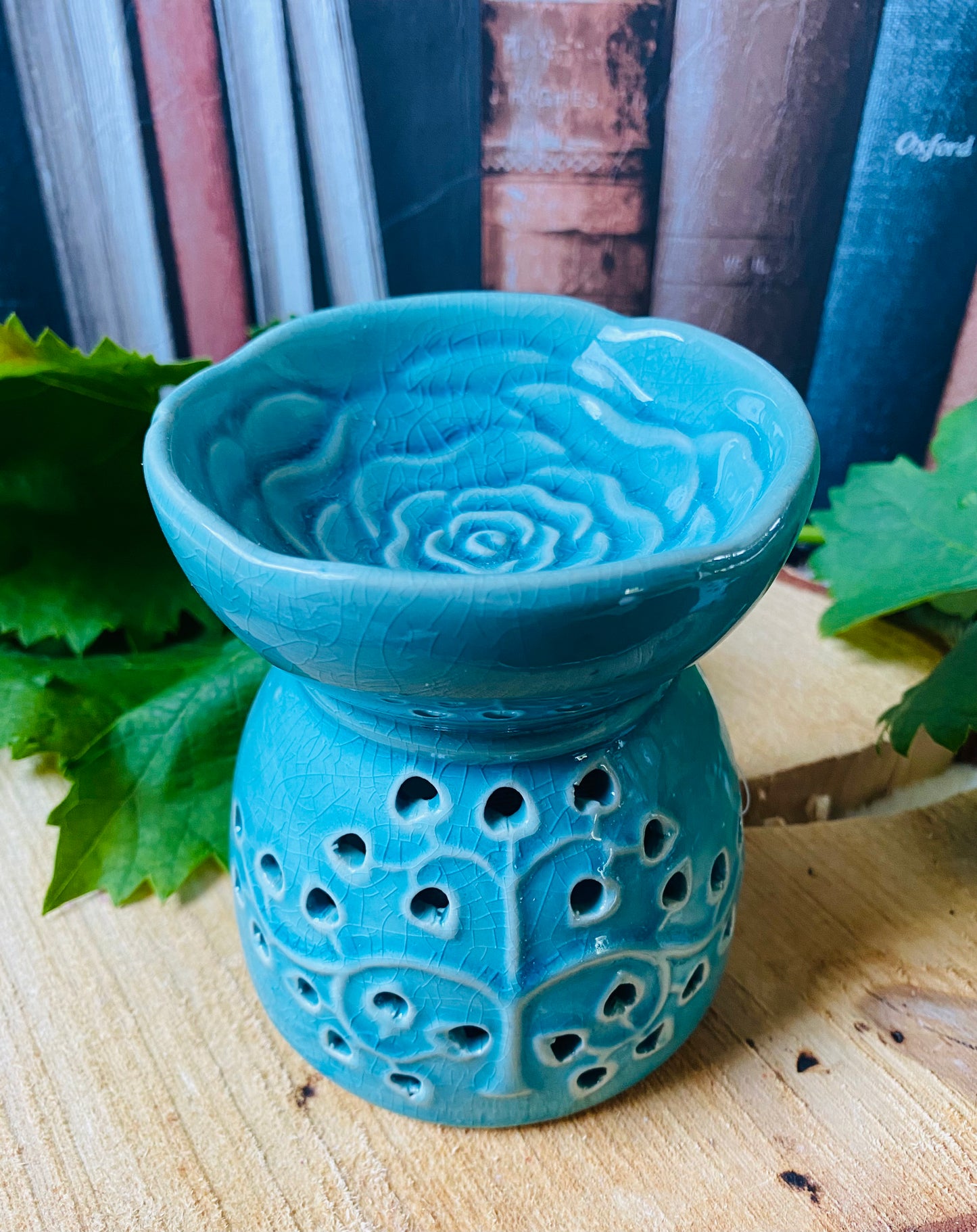 Brûleur feuille vert