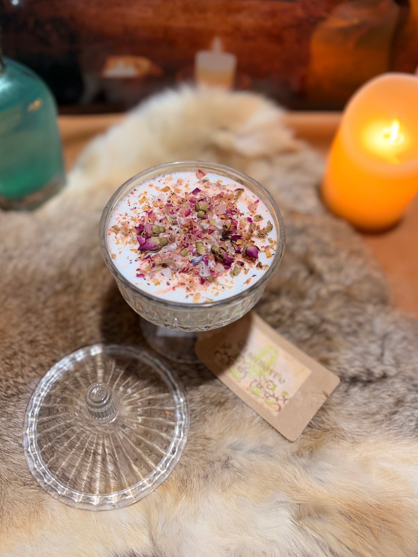 Bougie Guenièvre parfum PIVOINE