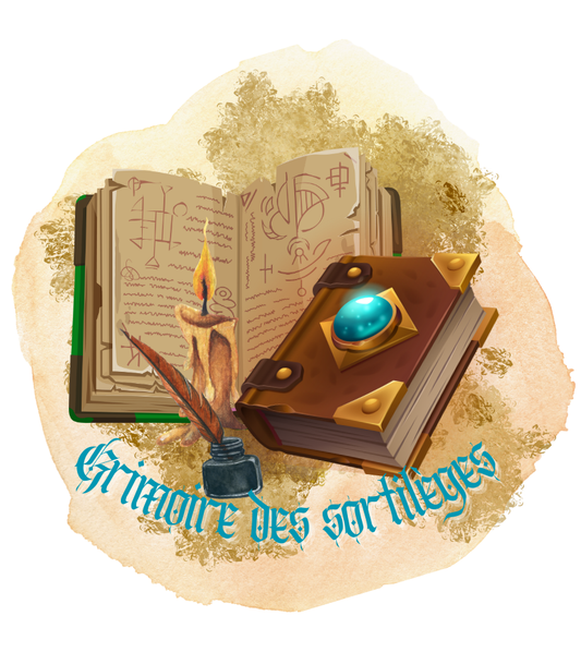 Fondant GRIMOIRE DES SORTILÈGES