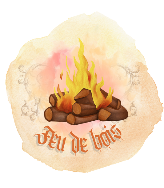 Fondant parfum Feu de bois