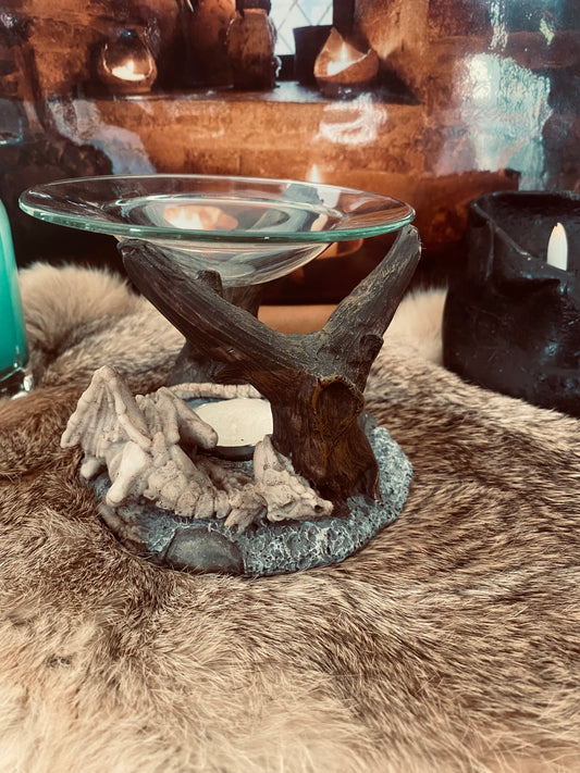 Brûleur squelette de dragon