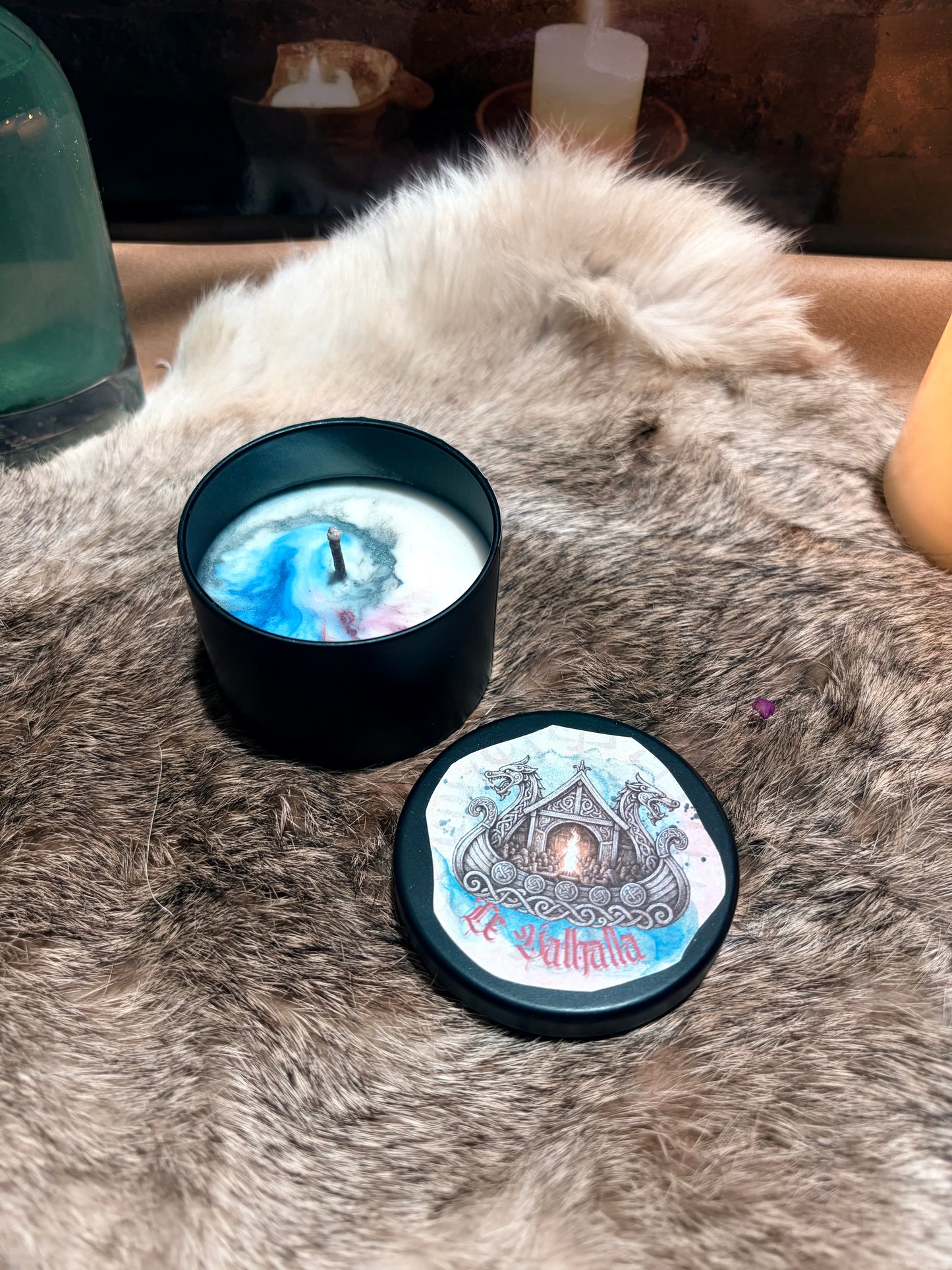 Mini bougie Viking Le Valhalla