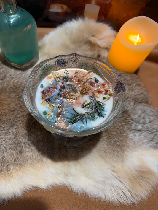 Bougie Guenièvre parfum GRIMOIRE