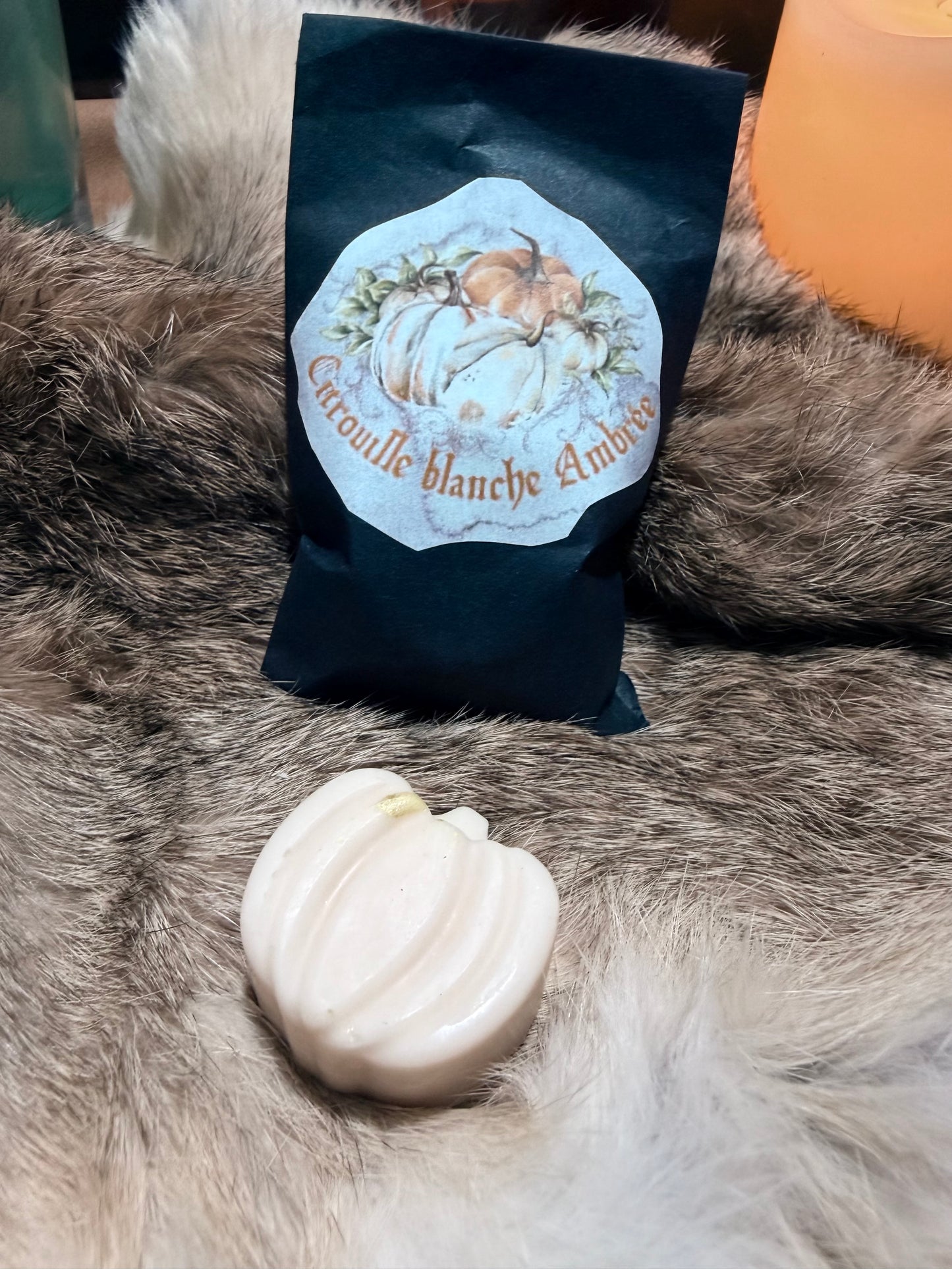 Fondant parfum Citrouille blanche Ambrée