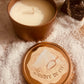 Bougie médiévale parfum poudre de riz