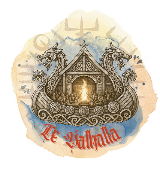 Fondant Viking le Valhalla