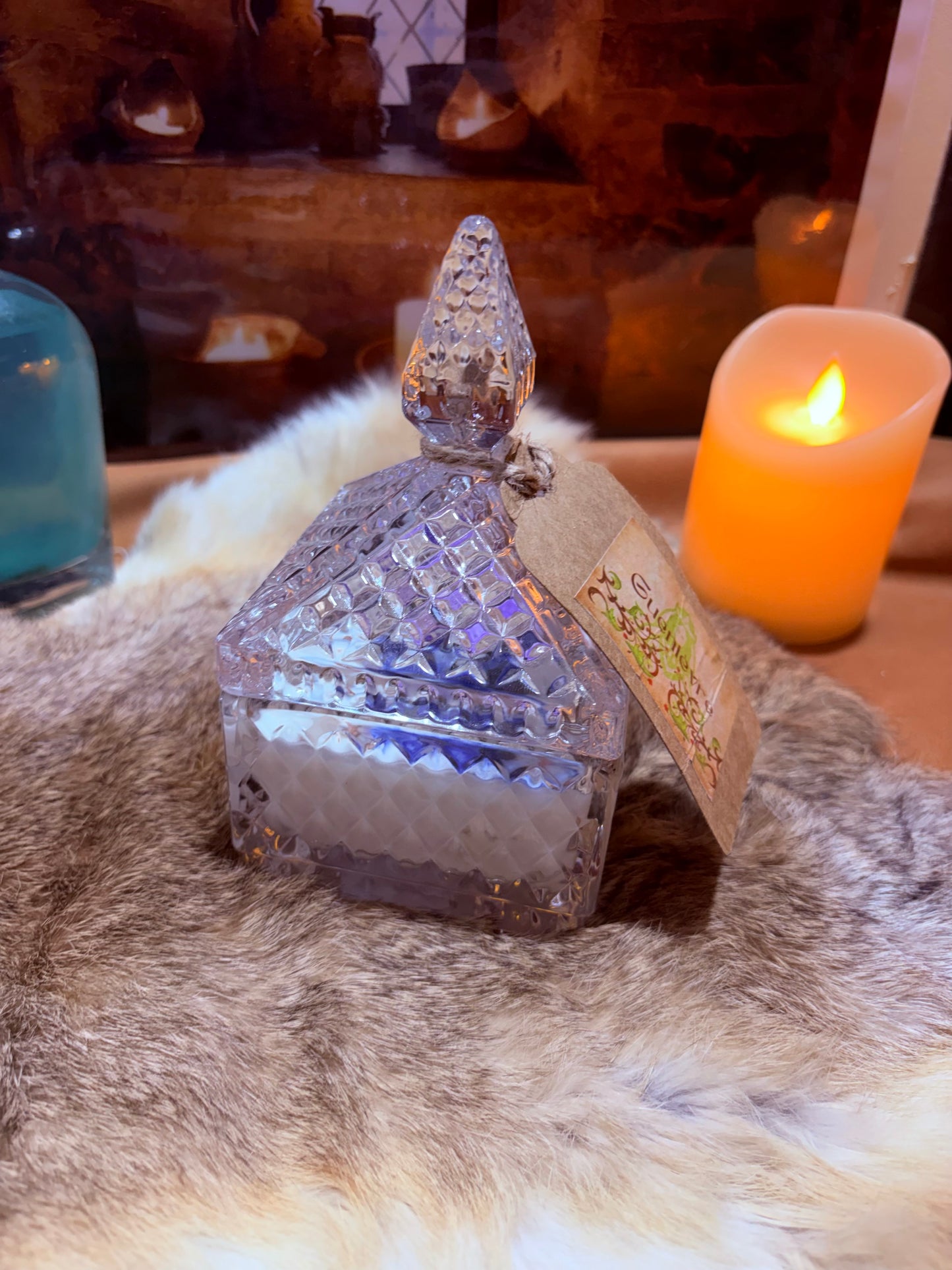 Bougie Guenièvre parfum MUSTY