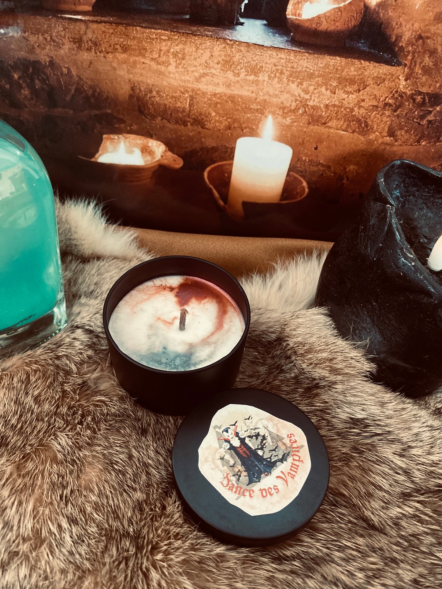 Mini bougie médiévale dance des vampires