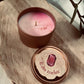 Bougie médiévale parfum Rubis écarlate