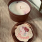 Mini bougie médiévale parfum Pivoine